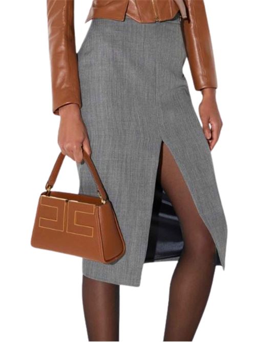 Borsa tote piccola con logo Elisabetta Franchi | BS07A66E2FK3